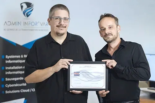 Admin Infor Var, expert infogérance cybersécurité cloud connectivité supervision. Basé à La Farlède, accompagne les entreprises du Var et France